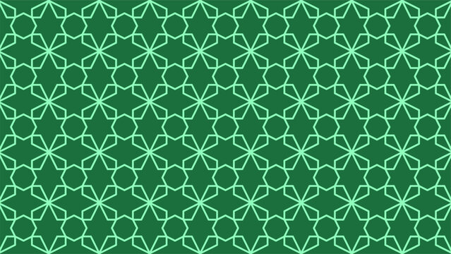 Islamic pattern vector illustration for islam celebration. Islamic pattern for ramadan, eid, mubarak, eid al fitr and eid al adha. Arabic pattern for design in muslim culture and islam religion