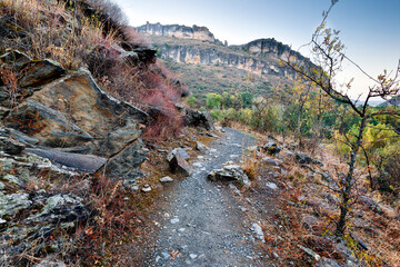 Senda del embalse de la Parrra