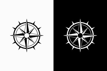 detail compass logo vector premium template © beryl.std