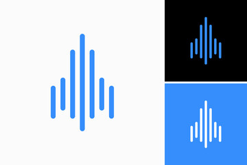 simple line jet plane logo vector premium template