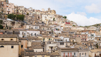 Fototapeta na wymiar Ancient City of Ragusa Ibla. Sicily Italy