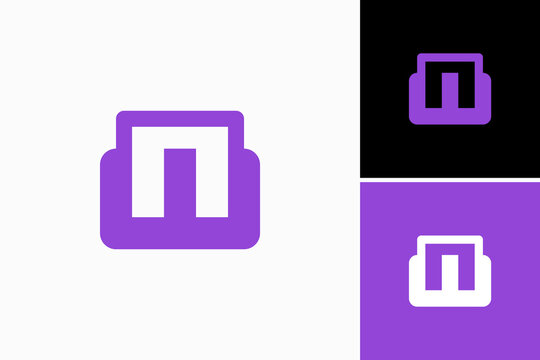 wn logo vector premium template