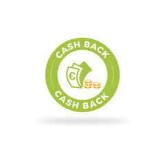 Cashback Vector icon Free Download