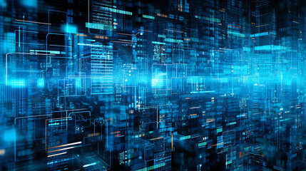 AI Technology. AI Generated