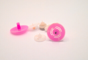 Photo of alarm clock plastic gears
