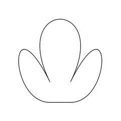 Abstract Outline Shape