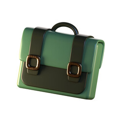 3D Briefcase Icon