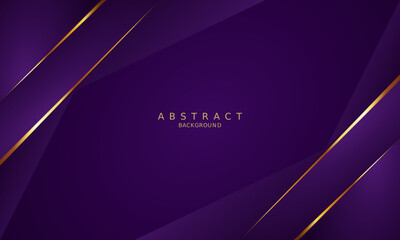 luxury premium purple background and gold line