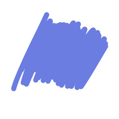 blue square paint brush stroke romance color