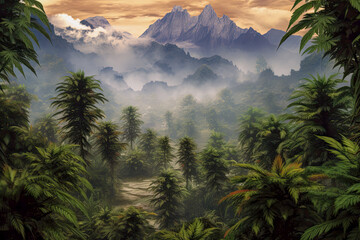 landscape leaf jungle 