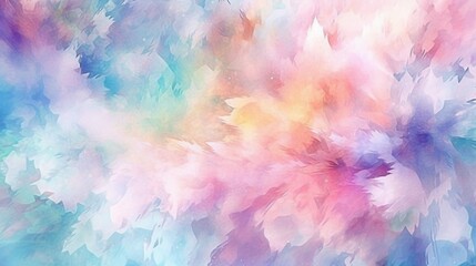 Abstract pink and blue background. Bright background with colored spots generated in AI