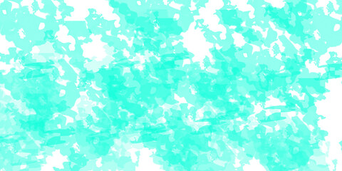 blue bright abstract design painted with a high resolution hard brush