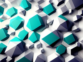 3d illustration, abstract pattern background