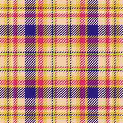 Texture seamless plaid of fabric vector check with a textile tartan background pattern.
