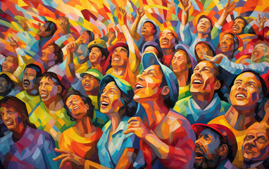 Fototapeta premium An evocative representation of the strength