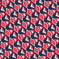 Design for book, notebook and calendar covers. high quality textile design. various geometric shapes for fabricated products