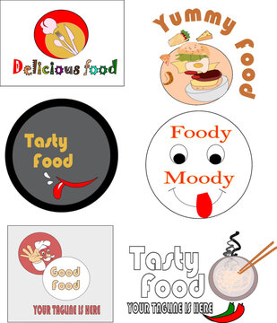 Set of icons for restaurant/food logos vector/food logo illustrations.