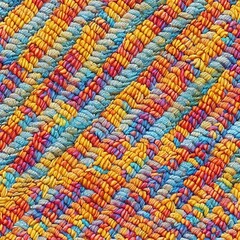 Fototapeta na wymiar colorful woven fabric