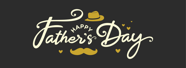 Father's day social media post, greeting card, banner, stickers, clipart, graphic, wishes, template for Dad, Fathers day gift, sale, mug design, sign, background, moustache, illustration, printable