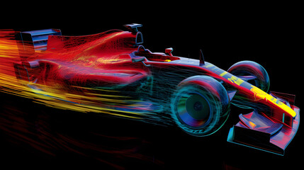 Finite Element Analysis (FEA) of an F1 car