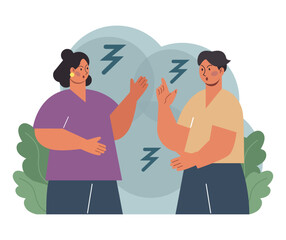 Condemnation. Public censure or judgement. Upset victim being