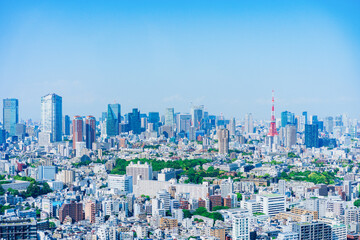 Fototapeta na wymiar 東京の都心風景