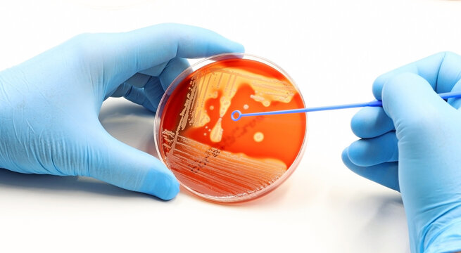 Manipulation of microorganisms in the Research laboratory. Methicillin-resistant Staphylococci MRSA