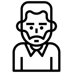 axe line icon,linear,outline,graphic,illustration