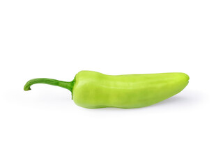 green chili pepper, transparent background