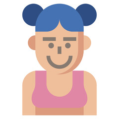 profile line icon,linear,outline,graphic,illustration