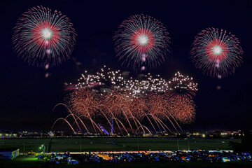 Obraz premium 全国花火競技大会「大会提供花火ミュージカル」