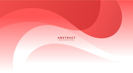 Abstract bright red gradient background