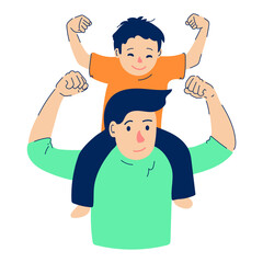 happy father day element