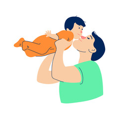 happy father day element