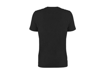 Men's T-Shirt Black Back Side Mockup Ghost Original Look