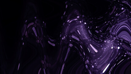 Abstract Purple bokeh defocus glitter blur background.