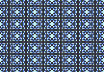 Vedic Square-Based Seamless Background Patterns