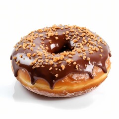 glazed donuts isolated on a white background