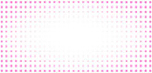 Halftone Pink Frame