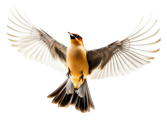 Obraz premium Oriole bird on the transparent background PNG. AI generative 