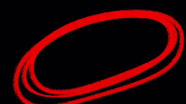 The animation of blocked and the glitch is damaged on a black background. Red malfunction interference for superimposition on the clip. Stock 4k video bana with alpha channel.