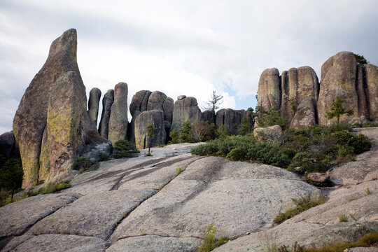 Valle de los Monjes  se ubica al sureste de Creel, en la sierra Tarahumara