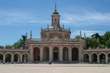Church of San Antonio of baroque style in Aranjuez, province of Madrid. Spain