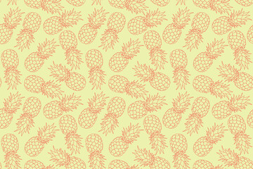 Discover the enchanting allure of this captivating pineapple pattern. Let its delicate details and soothing colors transport you to a world of tropical tranquility and evoke a sense of blissful relaxa