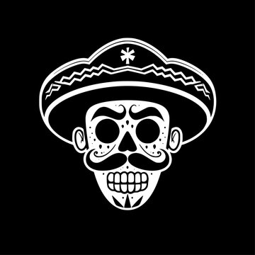 Mexico | Minimalist and Simple Silhouette - Vector illustration
