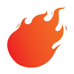 fire hot sale tag design symbol