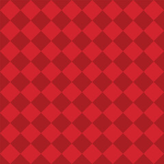 Red Seamless Diagonal Checkered And Squares Pattern