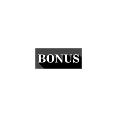 Bonus icon  isolated on white background