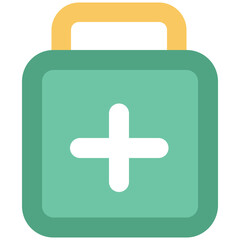 Fototapeta premium An icon of medicine jar bold line design 