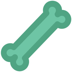 Bone joints bold vector in line style 